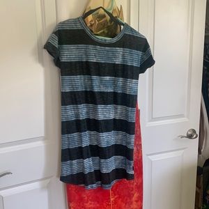 RVCA striped cover up